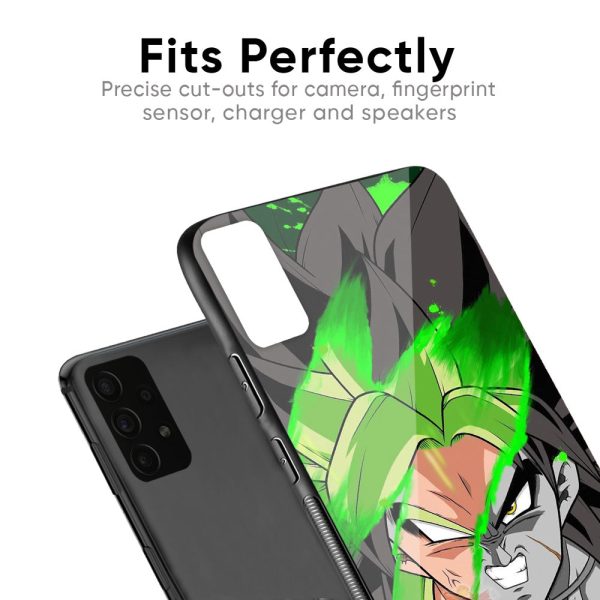 Anime Green Splash Glass Case for OnePlus 11 5G Online now