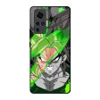 Anime Green Splash Glass Case for Vivo X50 Pro Online Sale