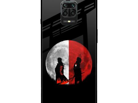 Anime Red Moon Glass Case for Poco M2 Pro Online now