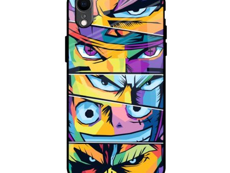 Anime Legends Glass Case for iPhone XR Online now