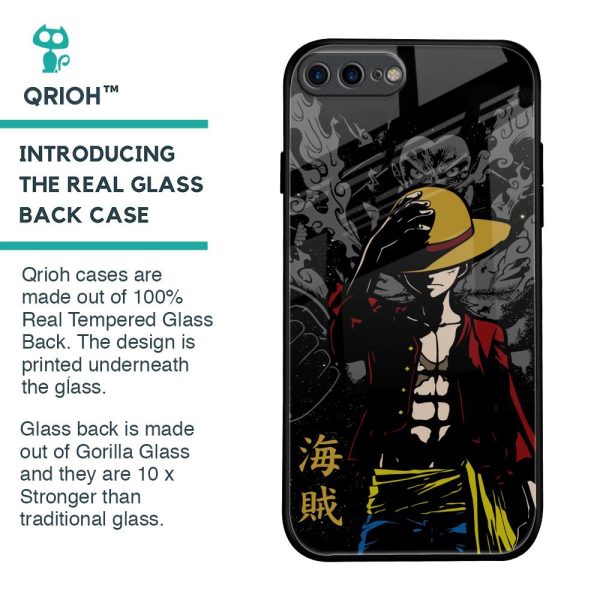 Dark Luffy Glass Case for iPhone 7 Plus Supply