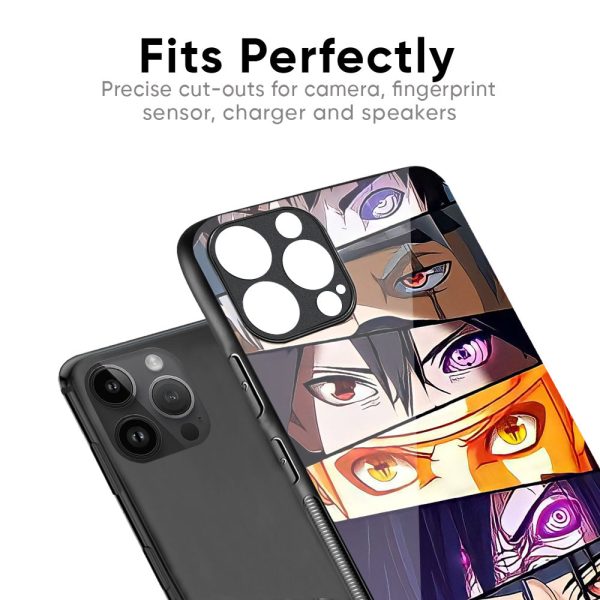 Anime Eyes Glass Case for iPhone XS Max For Discount