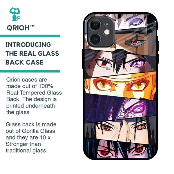 Anime Eyes Glass Case for iPhone 11 Cheap