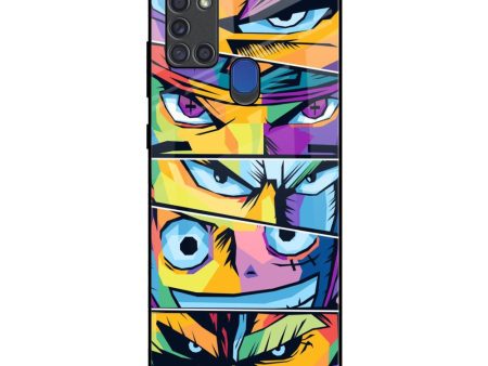 Anime Legends Glass Case for Samsung A21s Online