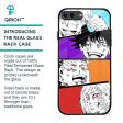 Anime Sketch Glass Case for iPhone 8 Plus Cheap