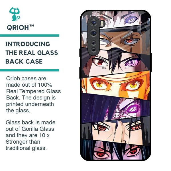 Anime Eyes Glass Case for OnePlus Nord Discount