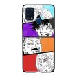 Anime Sketch Glass Case for Samsung Galaxy M31 Prime on Sale