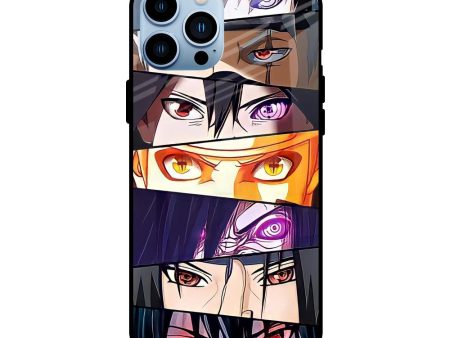 Anime Eyes Glass Case for iPhone 13 Pro Max Fashion