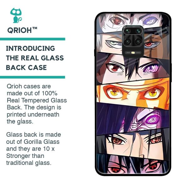 Anime Eyes Glass Case for Poco M2 Pro Online