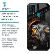 Aggressive Lion Glass Case for Samsung Galaxy F41 For Cheap