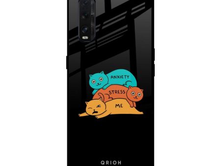 Anxiety Stress Glass Case for Oppo Find X2 Supply