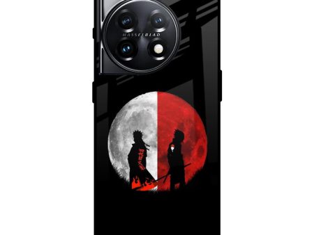 Anime Red Moon Glass Case for OnePlus 11 5G Online Sale