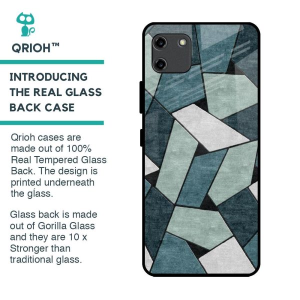 Abstact Tiles Glass Case for Realme C11 Online Hot Sale