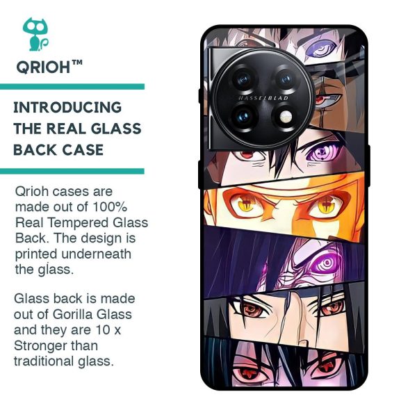 Anime Eyes Glass Case for OnePlus 11 5G Online now