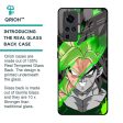 Anime Green Splash Glass Case for Vivo X50 Pro Online Sale