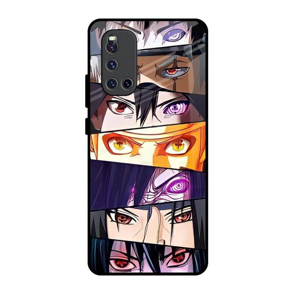 Anime Eyes Glass Case for Vivo V19 Discount