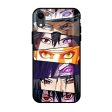 Anime Eyes Glass Case for iPhone XR Online