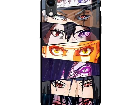 Anime Eyes Glass Case for iPhone XR Online