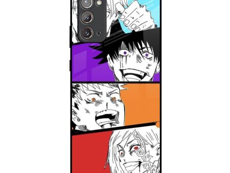 Anime Sketch Glass Case for Samsung Galaxy Note 20 Sale