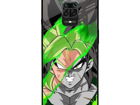 Anime Green Splash Glass Case for Poco M2 Pro Discount