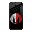 Anime Red Moon Glass Case for iPhone 8 Plus Online Sale