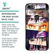 Anime Eyes Glass Case for iPhone 7 For Sale