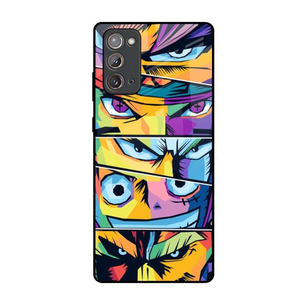 Anime Legends Glass Case for Samsung Galaxy Note 20 Fashion