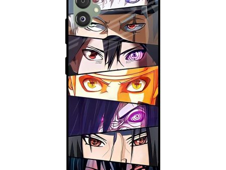 Anime Eyes Glass Case for Samsung Galaxy F14 5G For Cheap