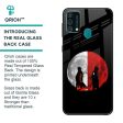 Anime Red Moon Glass Case for Samsung Galaxy F41 Online now