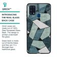 Abstact Tiles Glass Case for Samsung Galaxy M31 Prime Fashion