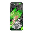 Anime Green Splash Glass Case for Realme C11 Discount