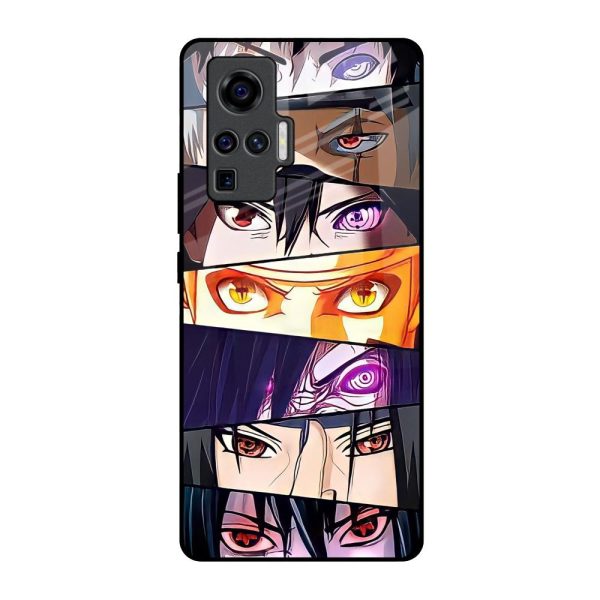 Anime Eyes Glass Case for Vivo X50 Pro For Sale