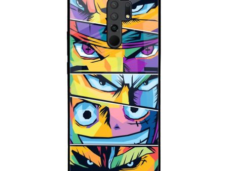 Anime Legends Glass Case for Redmi 9 prime Online Sale