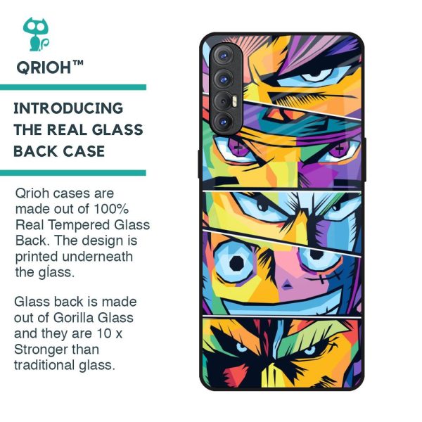 Anime Legends Glass Case for Oppo Reno 3 Pro Cheap