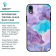 Alcohol ink Marble Glass Case for iPhone XR Cheap