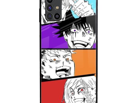 Anime Sketch Glass Case for Samsung Galaxy M31s Online