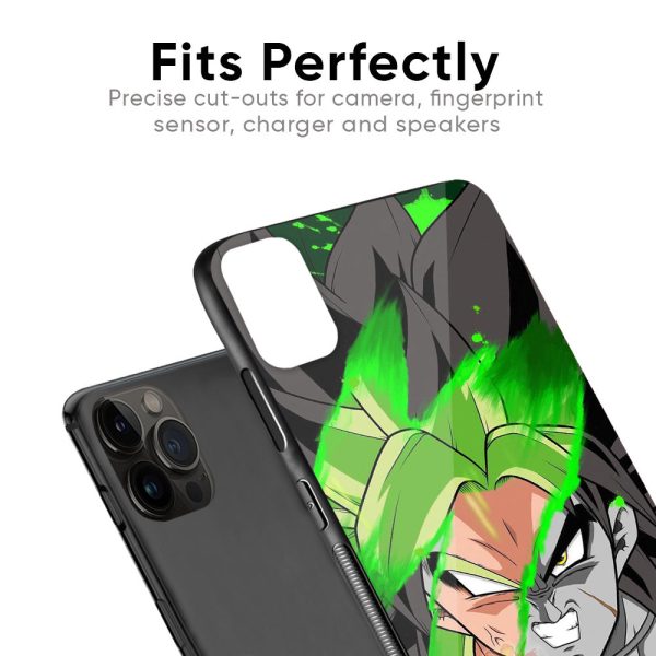 Anime Green Splash Glass Case for iPhone 12 mini Online Sale