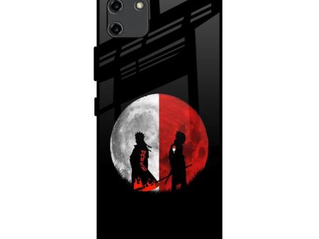 Anime Red Moon Glass Case for Realme C11 Sale