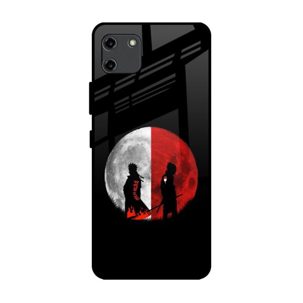 Anime Red Moon Glass Case for Realme C11 Sale