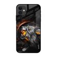 Aggressive Lion Glass Case for iPhone 12 mini Online Hot Sale