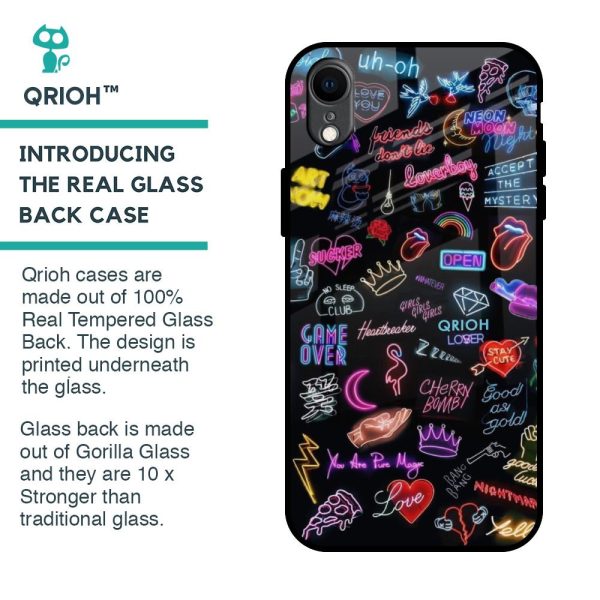 Accept The Mystery Glass Case for iPhone XR For Discount