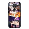 Anime Eyes Glass Case for Redmi Note 9 Online Hot Sale