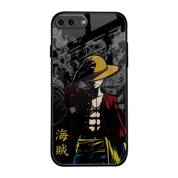 Dark Luffy Glass Case for iPhone 7 Plus Supply