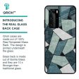 Abstact Tiles Glass Case for Huawei P40 Pro For Cheap