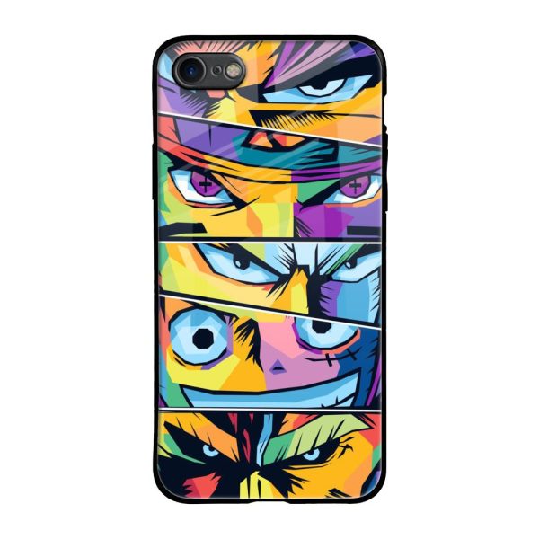 Anime Legends Glass Case for iPhone 7 For Sale