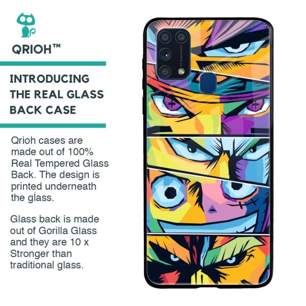 Anime Legends Glass Case for Samsung Galaxy M31 Prime For Discount