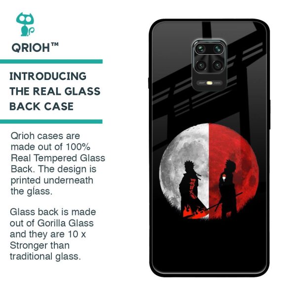 Anime Red Moon Glass Case for Poco M2 Pro Online now