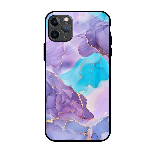 Alcohol ink Marble Glass Case for iPhone 11 Pro Max Online Hot Sale