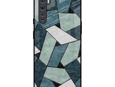 Abstact Tiles Glass Case for OnePlus Nord Fashion