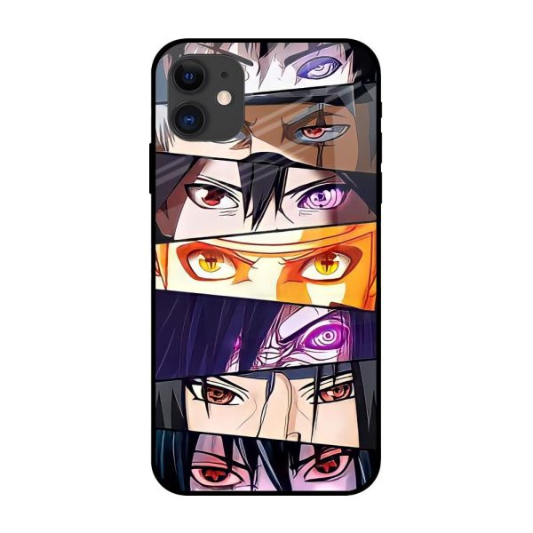 Anime Eyes Glass Case for iPhone 12 mini Online now